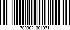Código de barras (EAN, GTIN, SKU, ISBN): '7899871601071'