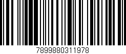 Código de barras (EAN, GTIN, SKU, ISBN): '7899880311978'