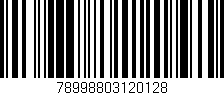 Código de barras (EAN, GTIN, SKU, ISBN): '78998803120128'