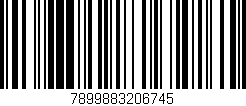 Código de barras (EAN, GTIN, SKU, ISBN): '7899883206745'