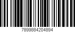 Código de barras (EAN, GTIN, SKU, ISBN): '7899884204894'