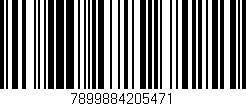Código de barras (EAN, GTIN, SKU, ISBN): '7899884205471'