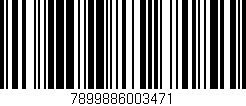 Código de barras (EAN, GTIN, SKU, ISBN): '7899886003471'