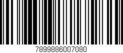 Código de barras (EAN, GTIN, SKU, ISBN): '7899886007080'