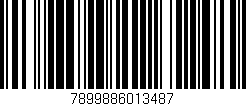 Código de barras (EAN, GTIN, SKU, ISBN): '7899886013487'