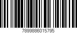 Código de barras (EAN, GTIN, SKU, ISBN): '7899886015795'