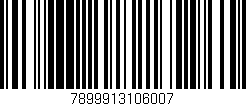 Código de barras (EAN, GTIN, SKU, ISBN): '7899913106007'
