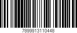 Código de barras (EAN, GTIN, SKU, ISBN): '7899913110448'