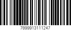 Código de barras (EAN, GTIN, SKU, ISBN): '7899913111247'