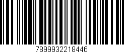 Código de barras (EAN, GTIN, SKU, ISBN): '7899932218446'
