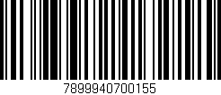 Código de barras (EAN, GTIN, SKU, ISBN): '7899940700155'