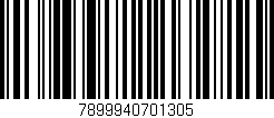 Código de barras (EAN, GTIN, SKU, ISBN): '7899940701305'