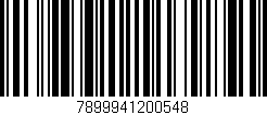 Código de barras (EAN, GTIN, SKU, ISBN): '7899941200548'