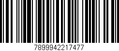 Código de barras (EAN, GTIN, SKU, ISBN): '7899942217477'