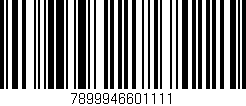 Código de barras (EAN, GTIN, SKU, ISBN): '7899946601111'
