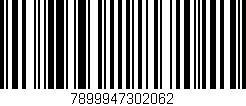 Código de barras (EAN, GTIN, SKU, ISBN): '7899947302062'