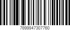 Código de barras (EAN, GTIN, SKU, ISBN): '7899947307760'