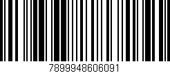 Código de barras (EAN, GTIN, SKU, ISBN): '7899948606091'
