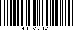 Código de barras (EAN, GTIN, SKU, ISBN): '7899952221419'