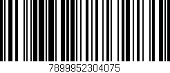Código de barras (EAN, GTIN, SKU, ISBN): '7899952304075'