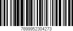 Código de barras (EAN, GTIN, SKU, ISBN): '7899952304273'
