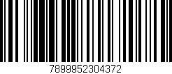 Código de barras (EAN, GTIN, SKU, ISBN): '7899952304372'
