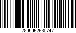 Código de barras (EAN, GTIN, SKU, ISBN): '7899952630747'