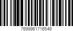 Código de barras (EAN, GTIN, SKU, ISBN): '7899961716548'