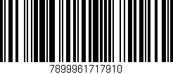 Código de barras (EAN, GTIN, SKU, ISBN): '7899961717910'