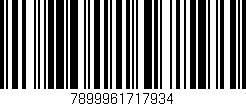 Código de barras (EAN, GTIN, SKU, ISBN): '7899961717934'
