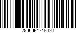 Código de barras (EAN, GTIN, SKU, ISBN): '7899961718030'