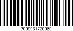 Código de barras (EAN, GTIN, SKU, ISBN): '7899961728060'