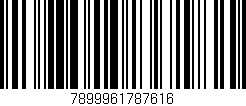 Código de barras (EAN, GTIN, SKU, ISBN): '7899961787616'
