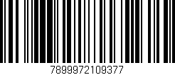 Código de barras (EAN, GTIN, SKU, ISBN): '7899972109377'