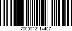 Código de barras (EAN, GTIN, SKU, ISBN): '7899972114487'