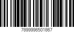 Código de barras (EAN, GTIN, SKU, ISBN): '7899996501867'