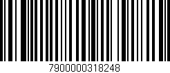 Código de barras (EAN, GTIN, SKU, ISBN): '7900000318248'