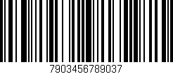 Código de barras (EAN, GTIN, SKU, ISBN): '7903456789037'