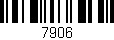 Código de barras (EAN, GTIN, SKU, ISBN): '7906'