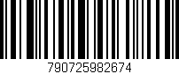 Código de barras (EAN, GTIN, SKU, ISBN): '790725982674'