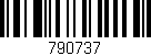Código de barras (EAN, GTIN, SKU, ISBN): '790737'