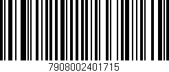Código de barras (EAN, GTIN, SKU, ISBN): '7908002401715'