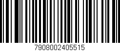 Código de barras (EAN, GTIN, SKU, ISBN): '7908002405515'