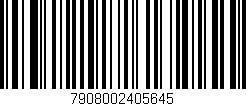 Código de barras (EAN, GTIN, SKU, ISBN): '7908002405645'