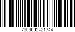 Código de barras (EAN, GTIN, SKU, ISBN): '7908002421744'