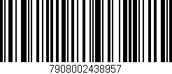Código de barras (EAN, GTIN, SKU, ISBN): '7908002438957'