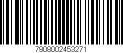 Código de barras (EAN, GTIN, SKU, ISBN): '7908002453271'