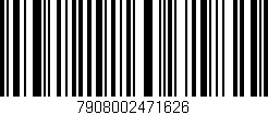 Código de barras (EAN, GTIN, SKU, ISBN): '7908002471626'