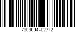 Código de barras (EAN, GTIN, SKU, ISBN): '7908004402772'
