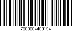 Código de barras (EAN, GTIN, SKU, ISBN): '7908004408194'